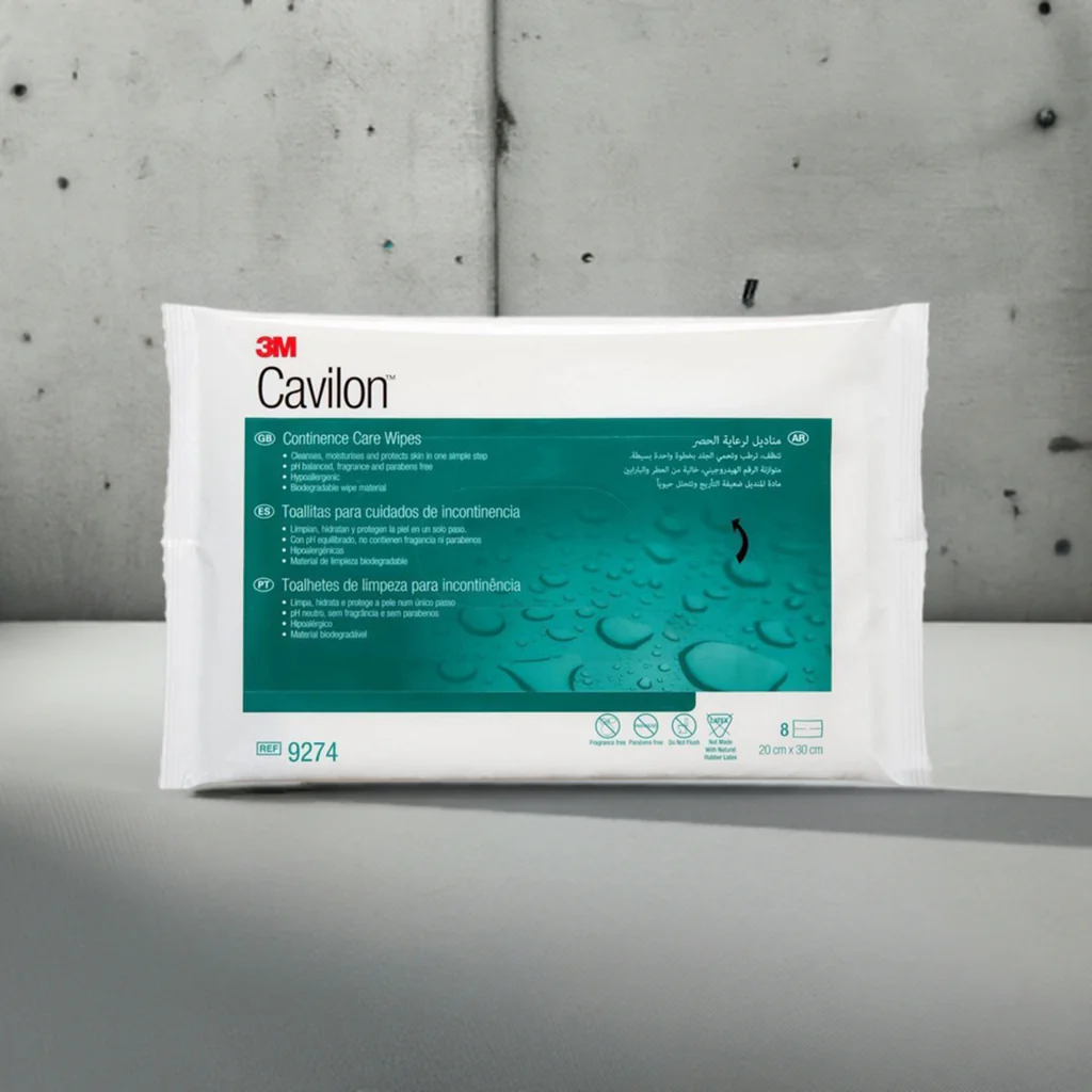 3M Cavilon Continence Care Wipes | Pack of 8 wipes - Image 2