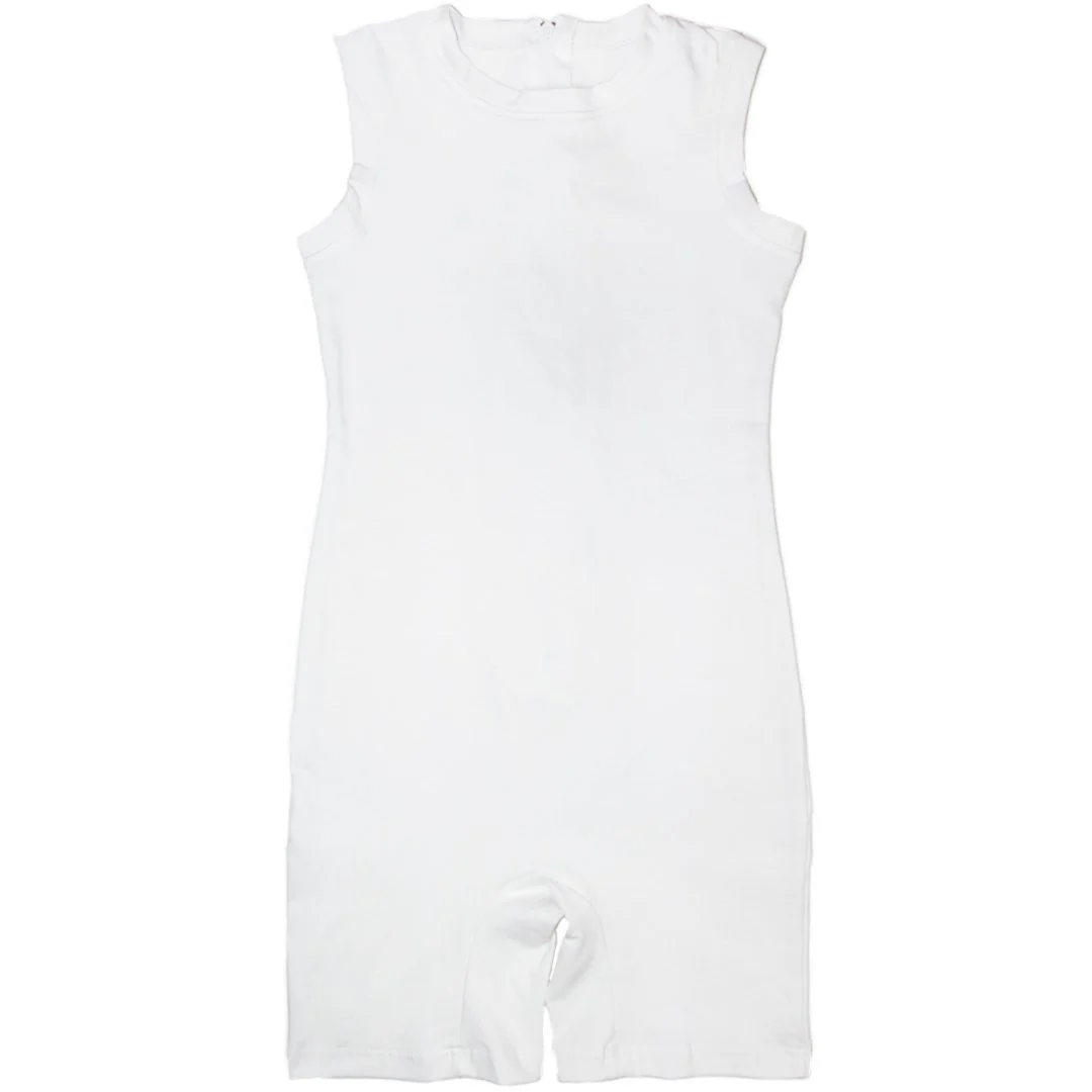 Adult's Sleeveless Short Leg Body Suit, Onesie - Image 3