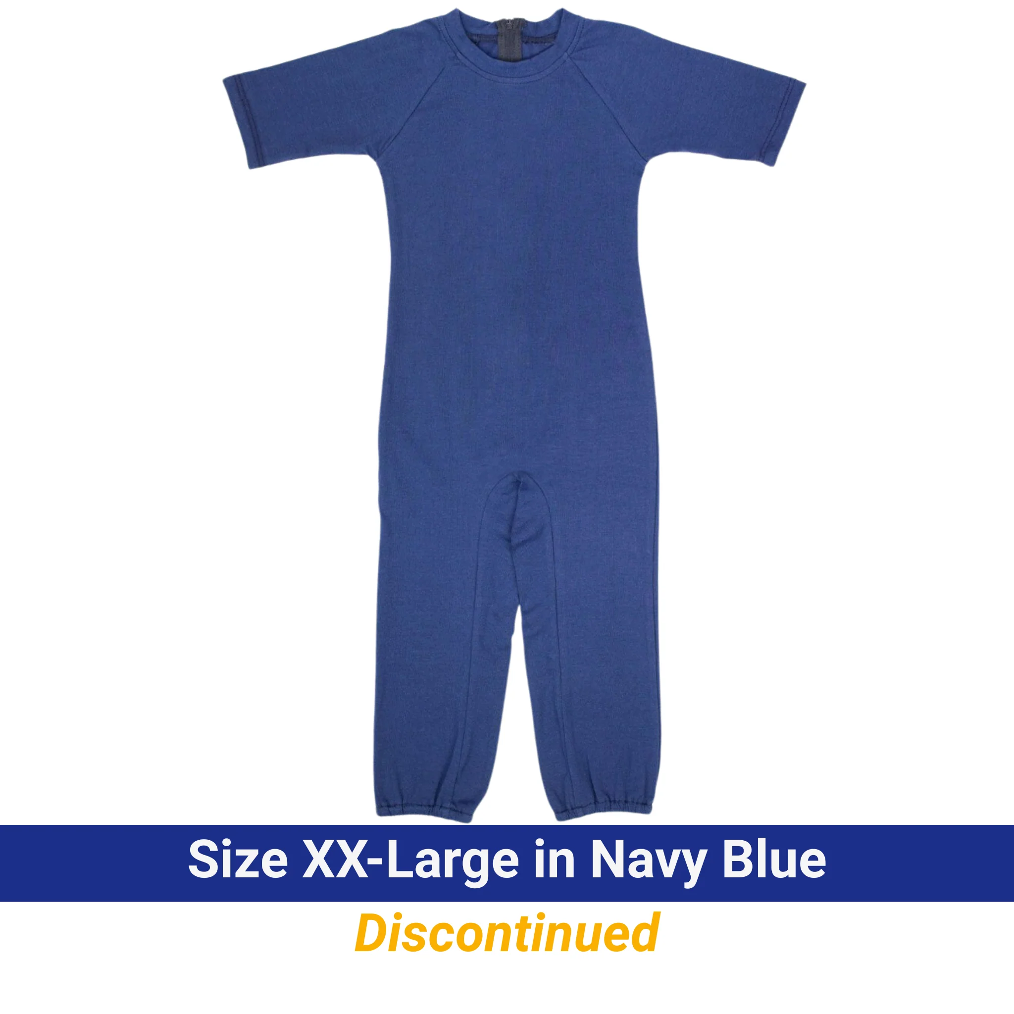 Adult's Short Sleeve Long Legs Body Suit, Onesie - Image 22