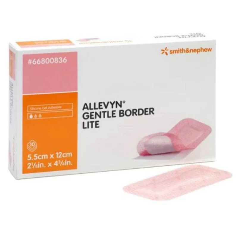 Allevyn Gentle Border Lite Dressing | Pack of 10 - Image 2