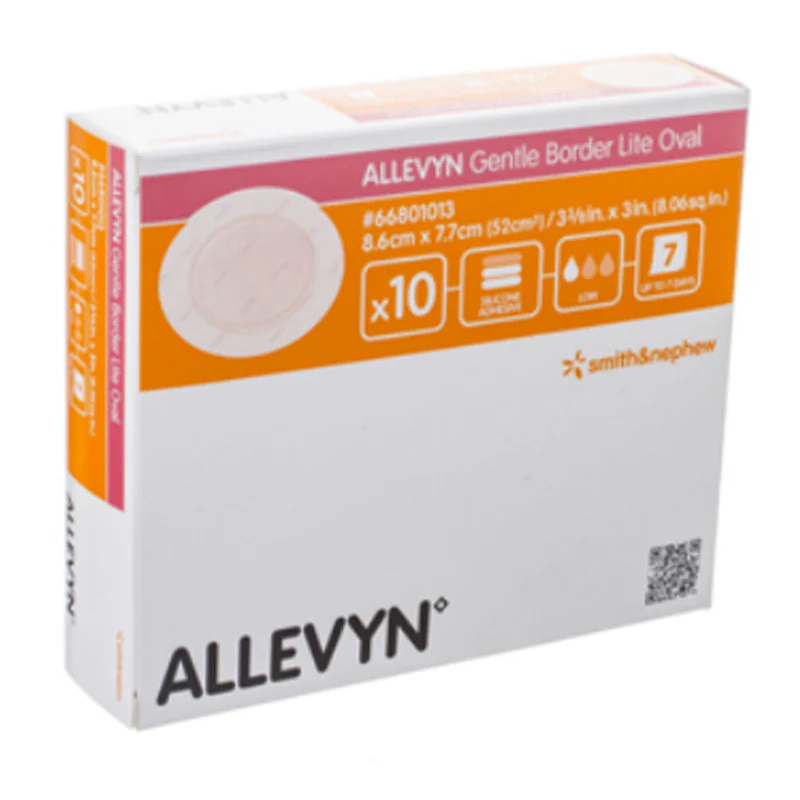 Allevyn Gentle Border Lite Dressing | Pack of 10 - Image 3