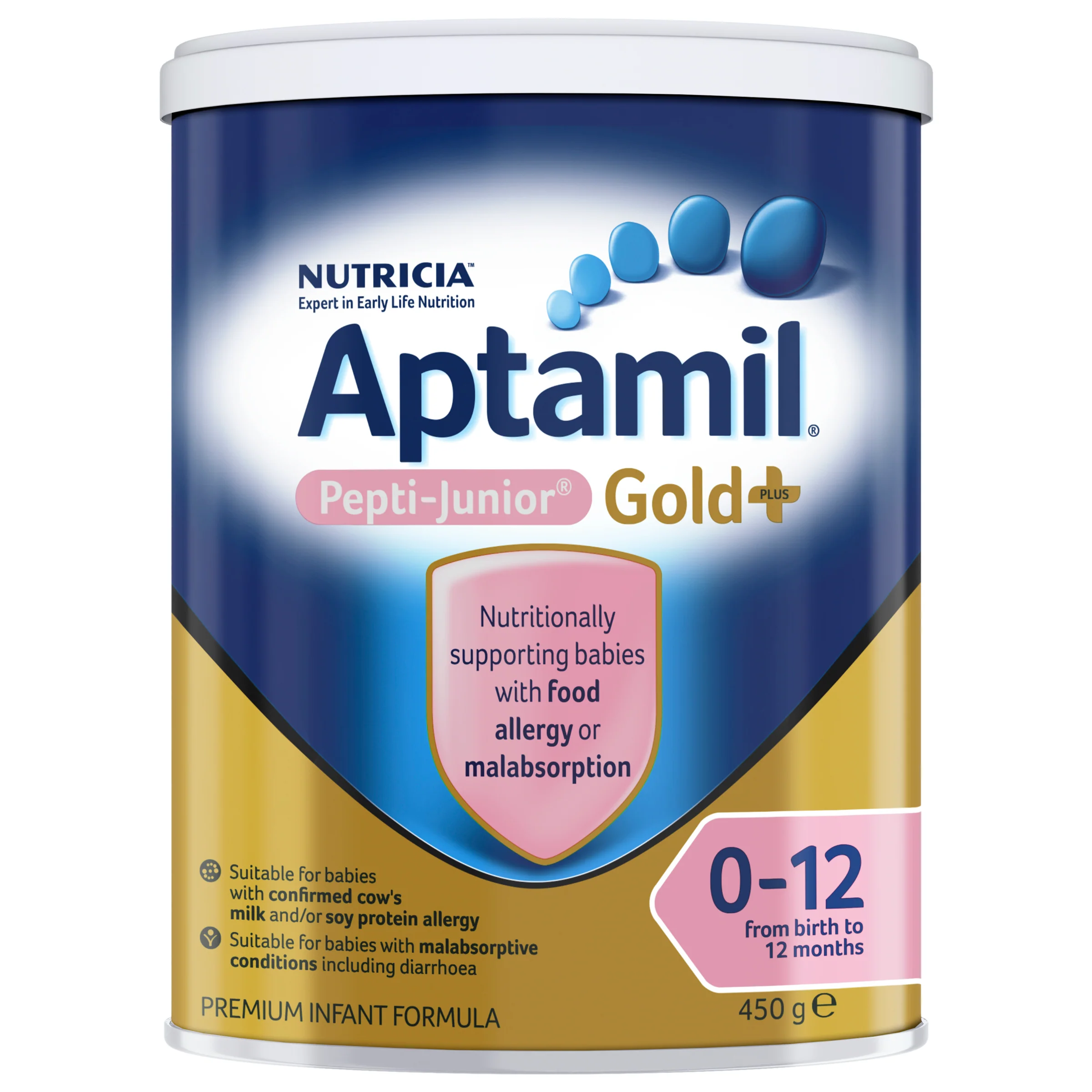 Aptamil Gold+ Pepti-Junior Formula 450g Tin