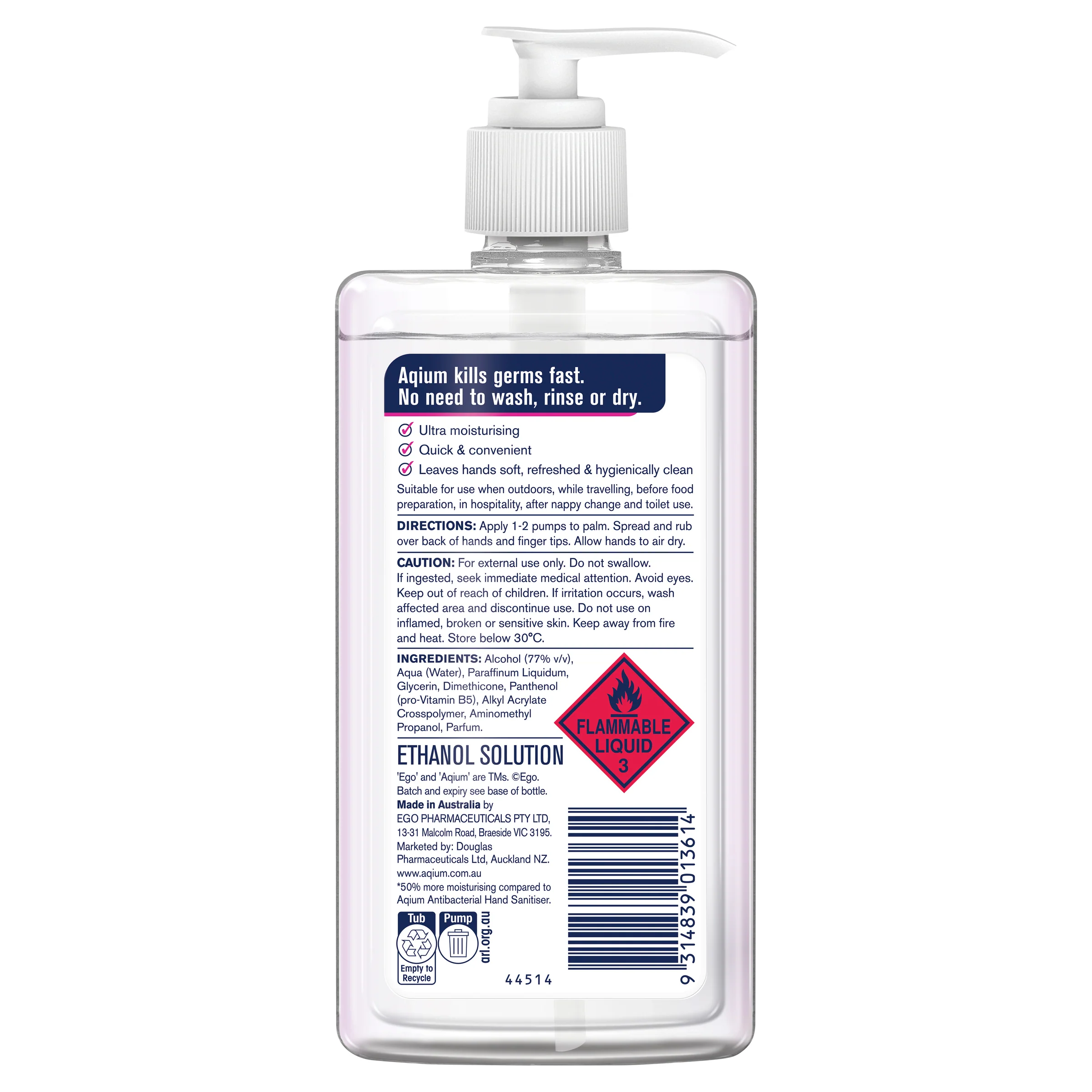 Aqium Hand Sanitiser Ultra - Image 4