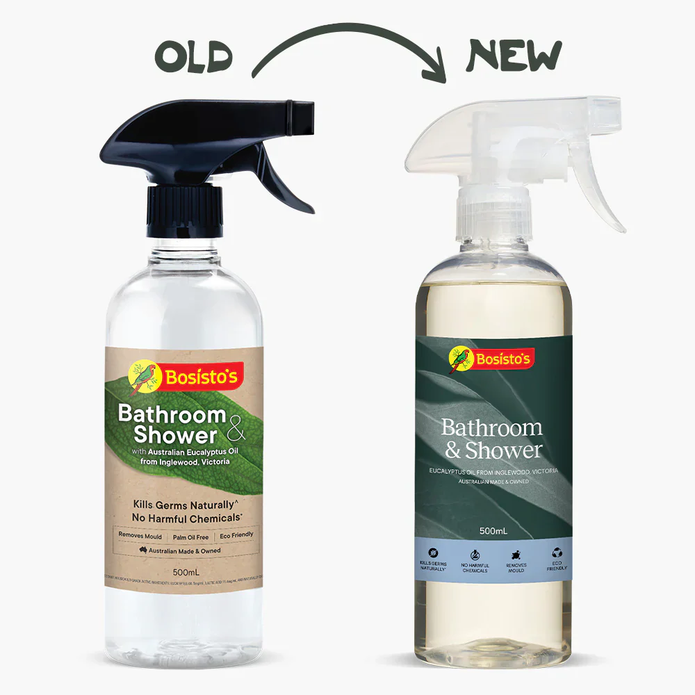 Bosisto's Bathroom & Shower Cleaner 500mL Bottle - Image 2