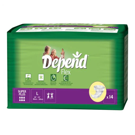 Depend Flex Super Plus | Carton - Image 2