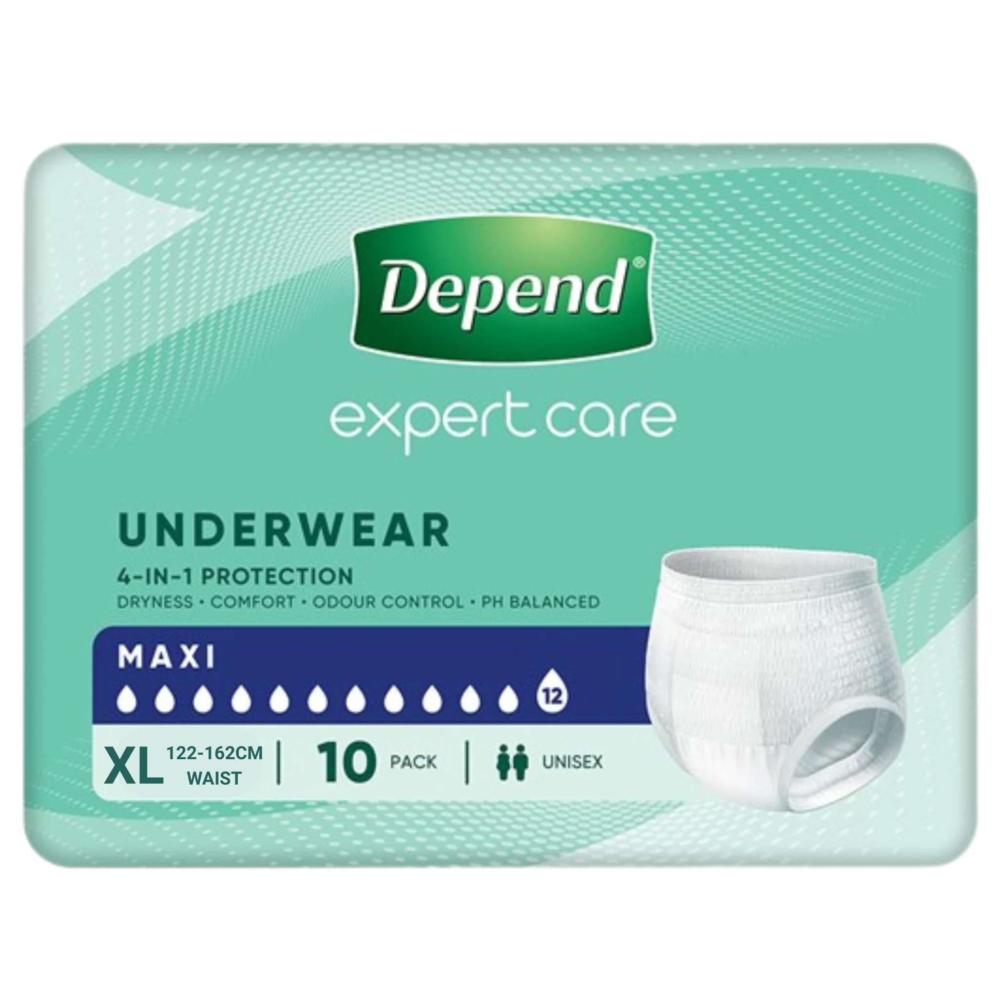 Depend Underwear Maxi | Pack of 10 - Image 4
