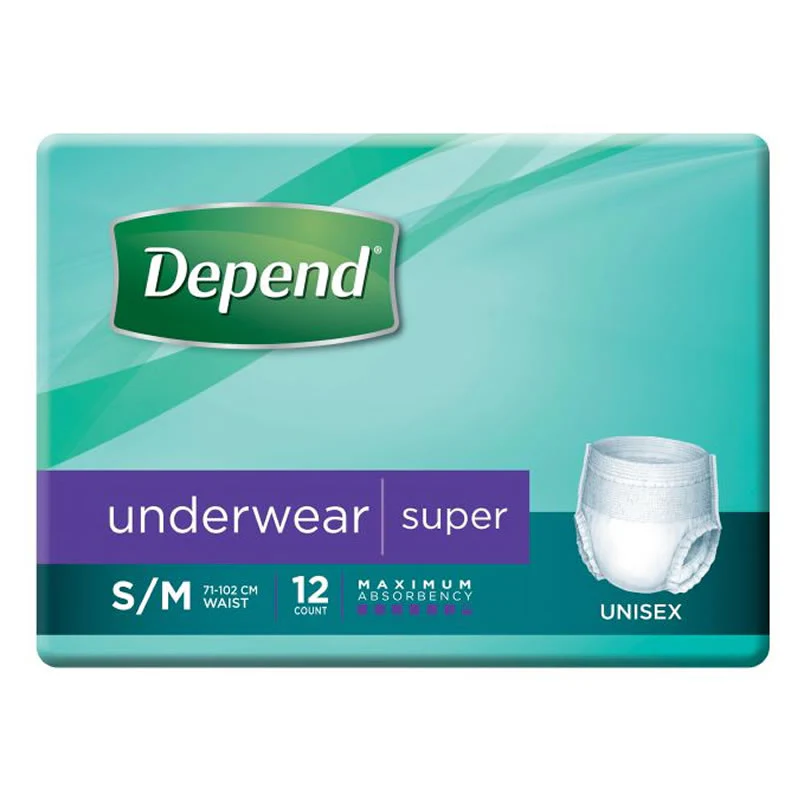 Depend Underwear SUPER | Packet of 12 - Image 3