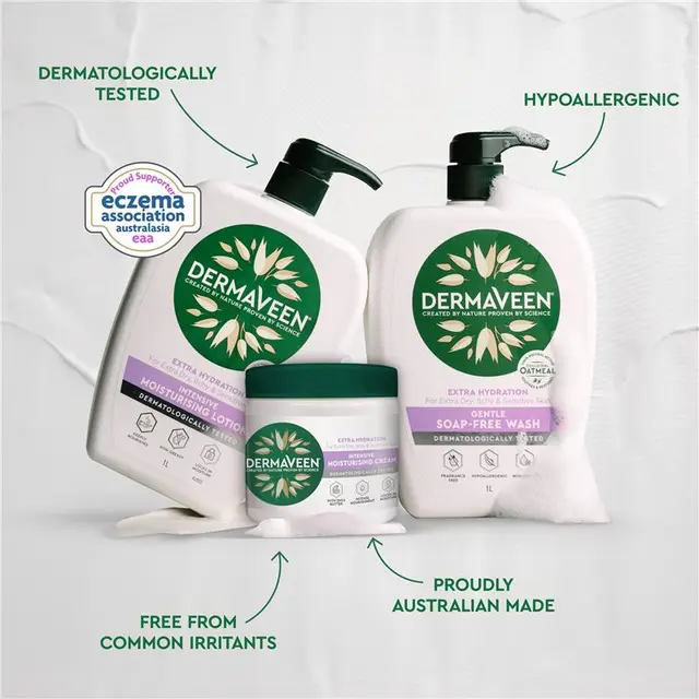 DermaVeen Extra Hydration Intensive Moisturising Lotion 1L - Image 4