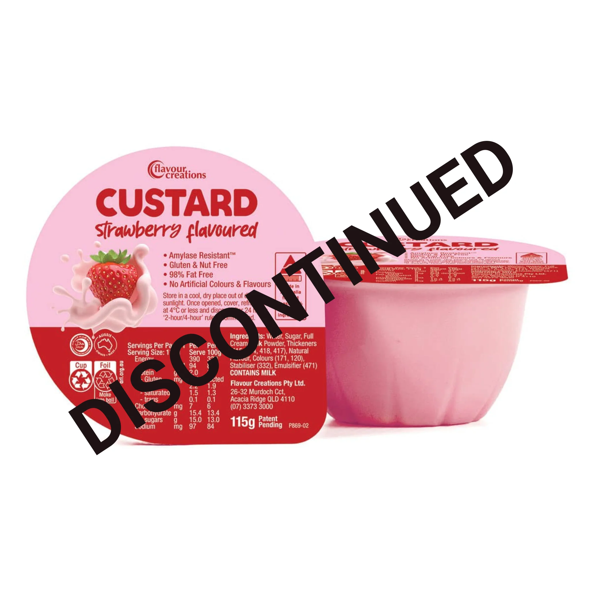Flavour Creations Custard 115g Cups | Carton of 12 - Image 5