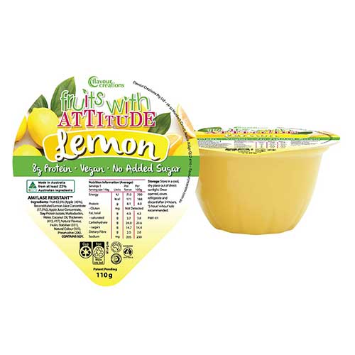 Flavour Creations Pureed Fruits With Attitude 110g Cups | Carton of 36 - Image 2