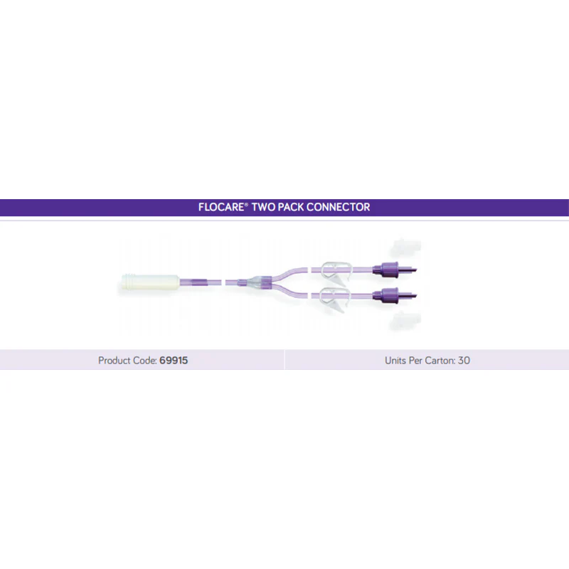 Flocare Two-Pack Connector | Carton of 30 - Image 2