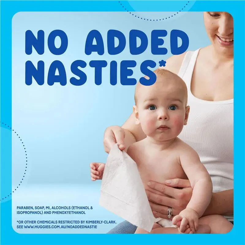 Huggies Coconut Scented Wipes (80 wipes) - Image 7