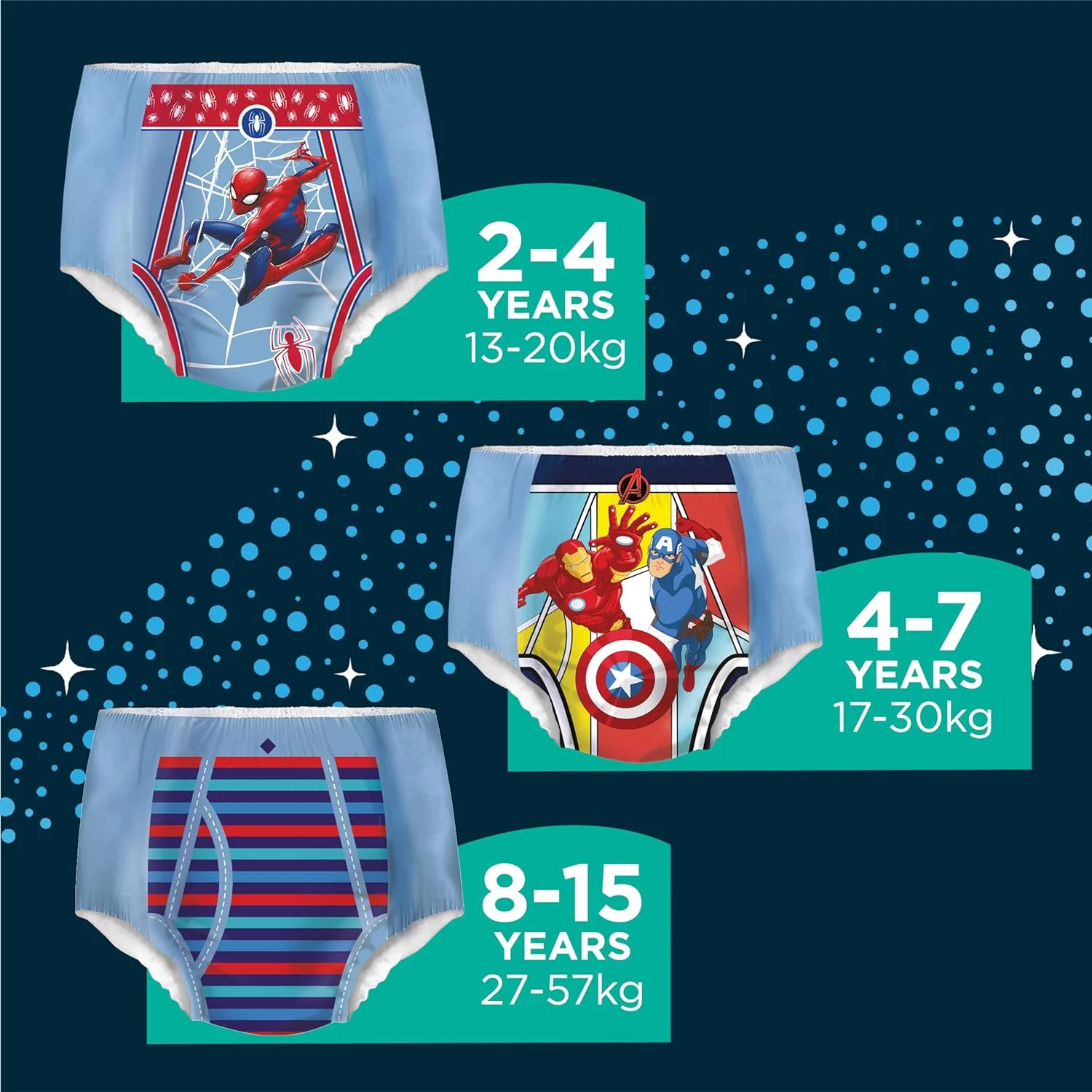 Huggies DryNites Pants for Boys 8-15 Years (27-57kg) | Pack of 8 - Image 7