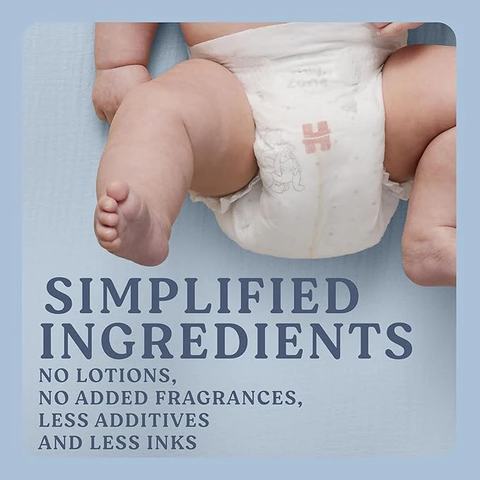 Huggies Pure & Sensitive Nappies Size 3 (6-11kg) | Pack of 68 - Image 2