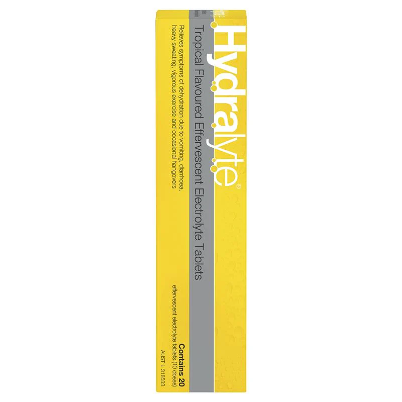 Hydralyte Electrolyte Effervescent | Pack of 20 tablets - Image 7