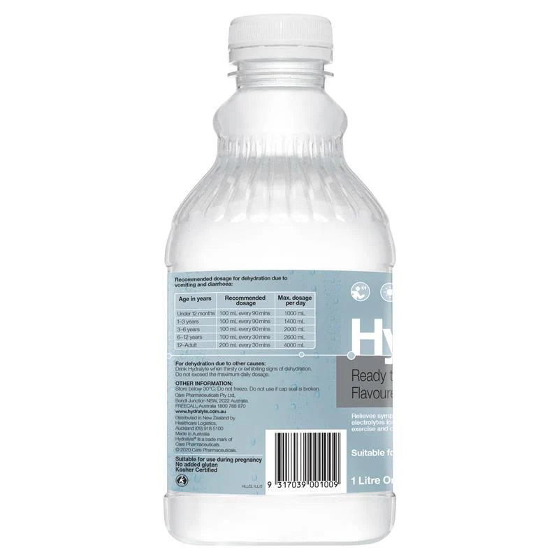 Hydralyte Liquid 1 Litre | Each - Image 3