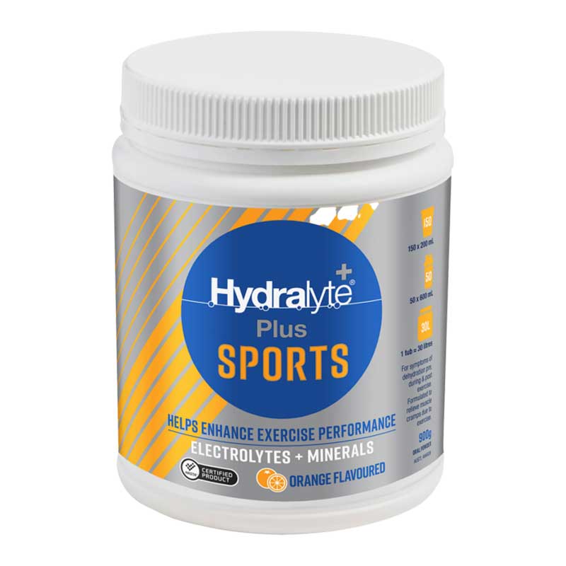 Hydralyte Plus Sports Electrolyte Powder 900g Tub | Each - Image 5
