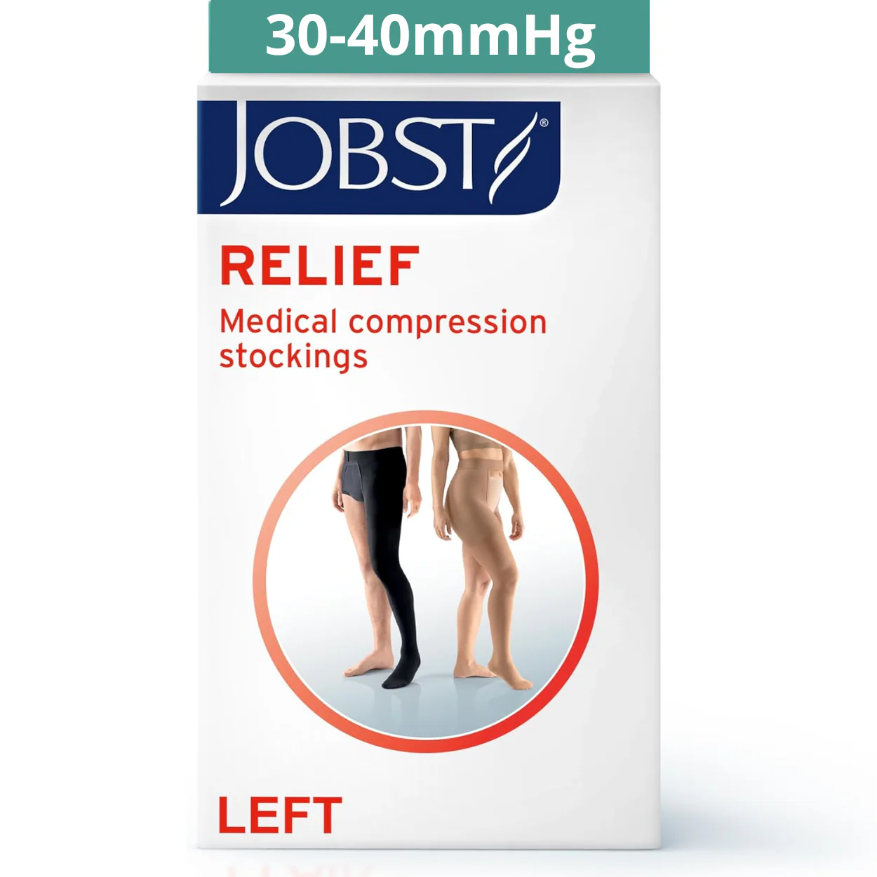JOBST Relief Chap Open Toe in Beige - Single Leg - Image 6