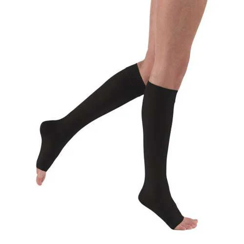 JOBST Relief Knee High Open Toe Full Calf Compression Stocking | 1 Pair - Image 2