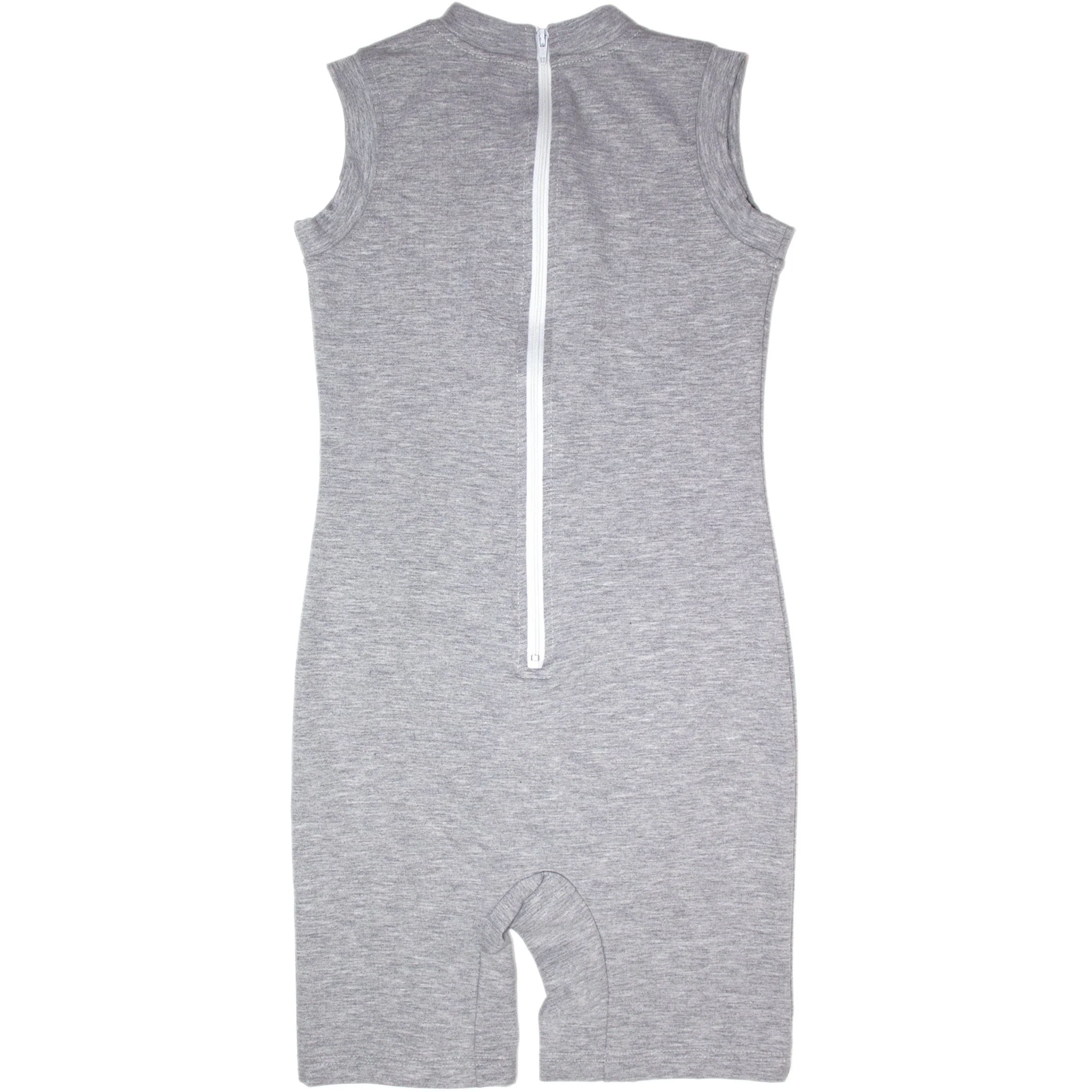 Kid's Sleeveless Short Leg Body Suit, Onesie - Image 4