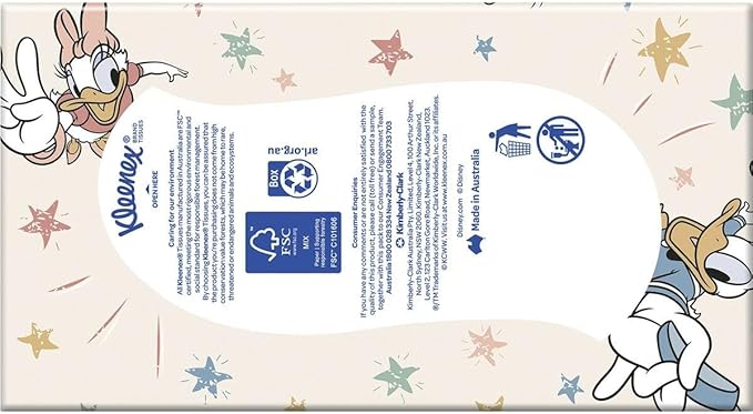 Kleenex Facial Tissues Kids 2 Ply Pack of 200 Tissues | Carton of 24 packs - Image 2