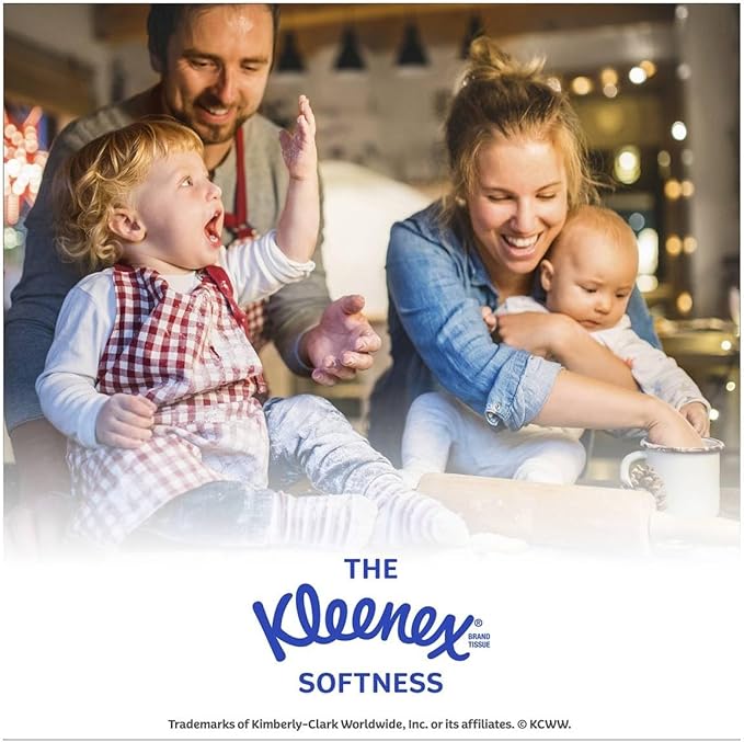 Kleenex Facial Tissues Kids 2 Ply Pack of 200 Tissues | Carton of 24 packs - Image 3
