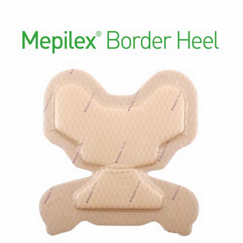 Mepilex Border Heel 22x23cm | Pack of 6 - Image 3