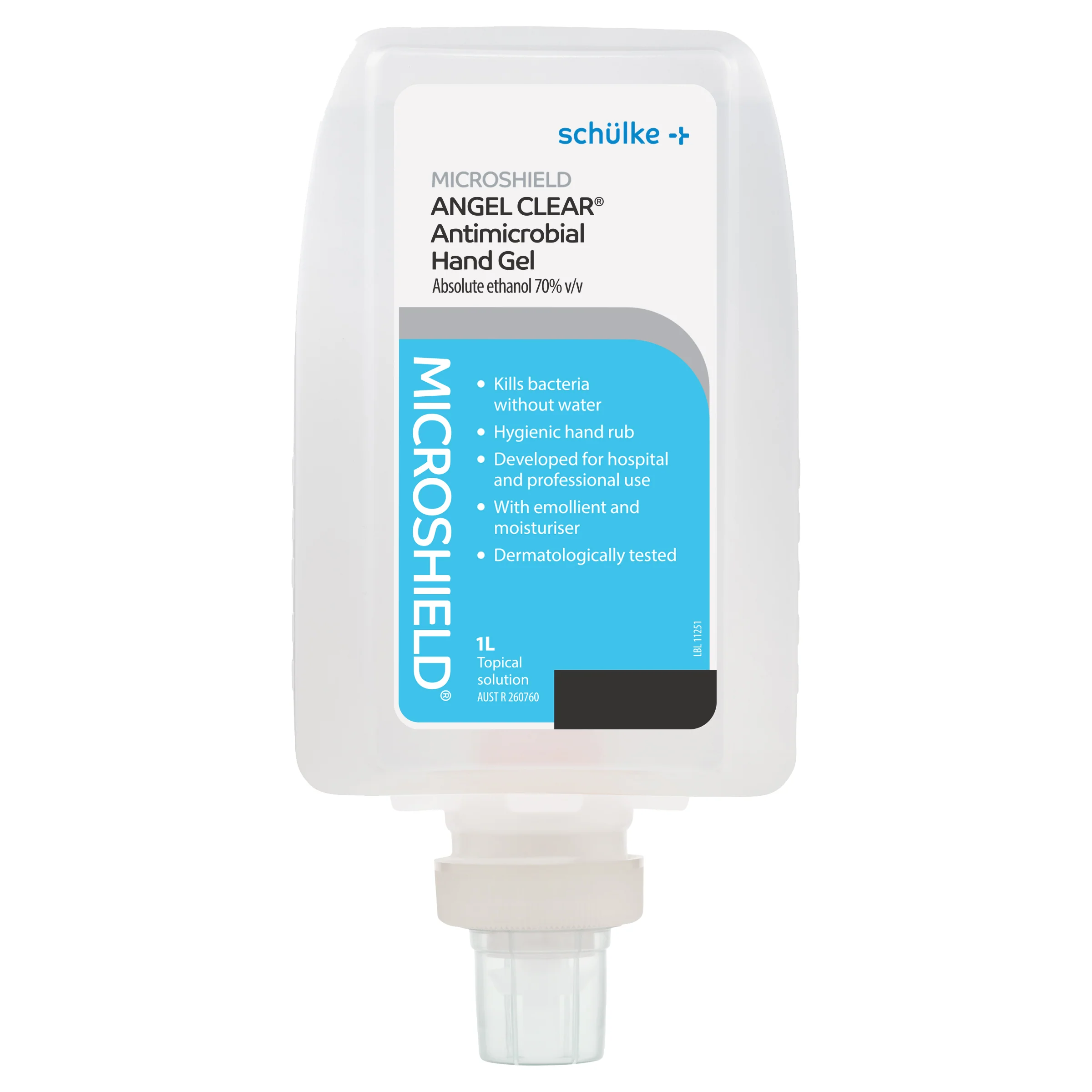 Microshield Angel Clear Antimicrobial Hand Gel | Each - Image 4