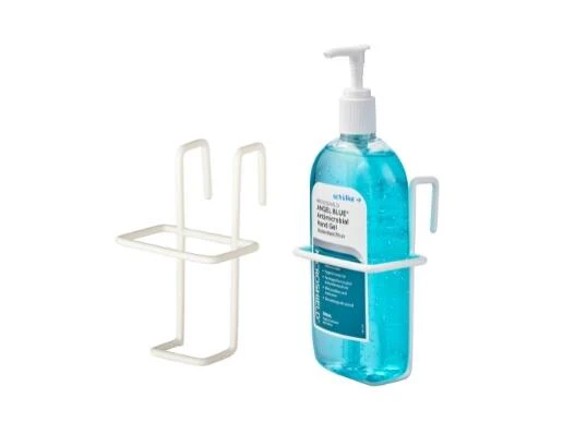 Microshield Wire Coated Hanging Trolley Bracket for 500mL - Image 2