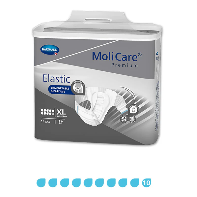MoliCare Premium Elastic 10 Drops Slip Open Style | Pack - Image 5