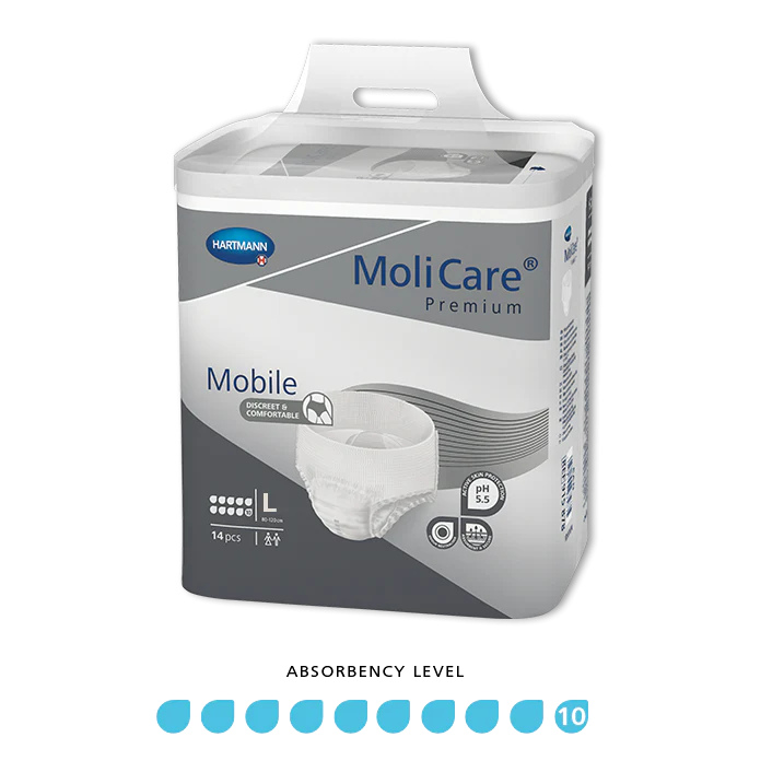 MoliCare Premium Mobile 10 Drops Pull Up Pant | Pack of 14 - Image 2