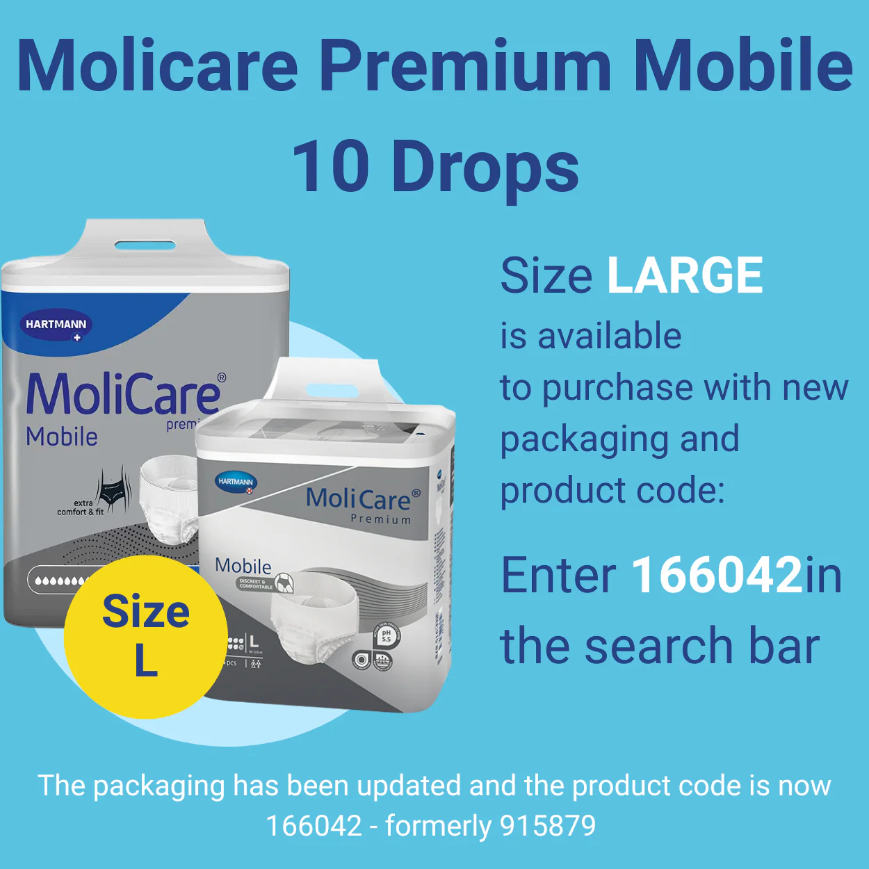 MoliCare Premium Mobile 10 Drops Pull Up Pant | Pack of 14 - Image 5