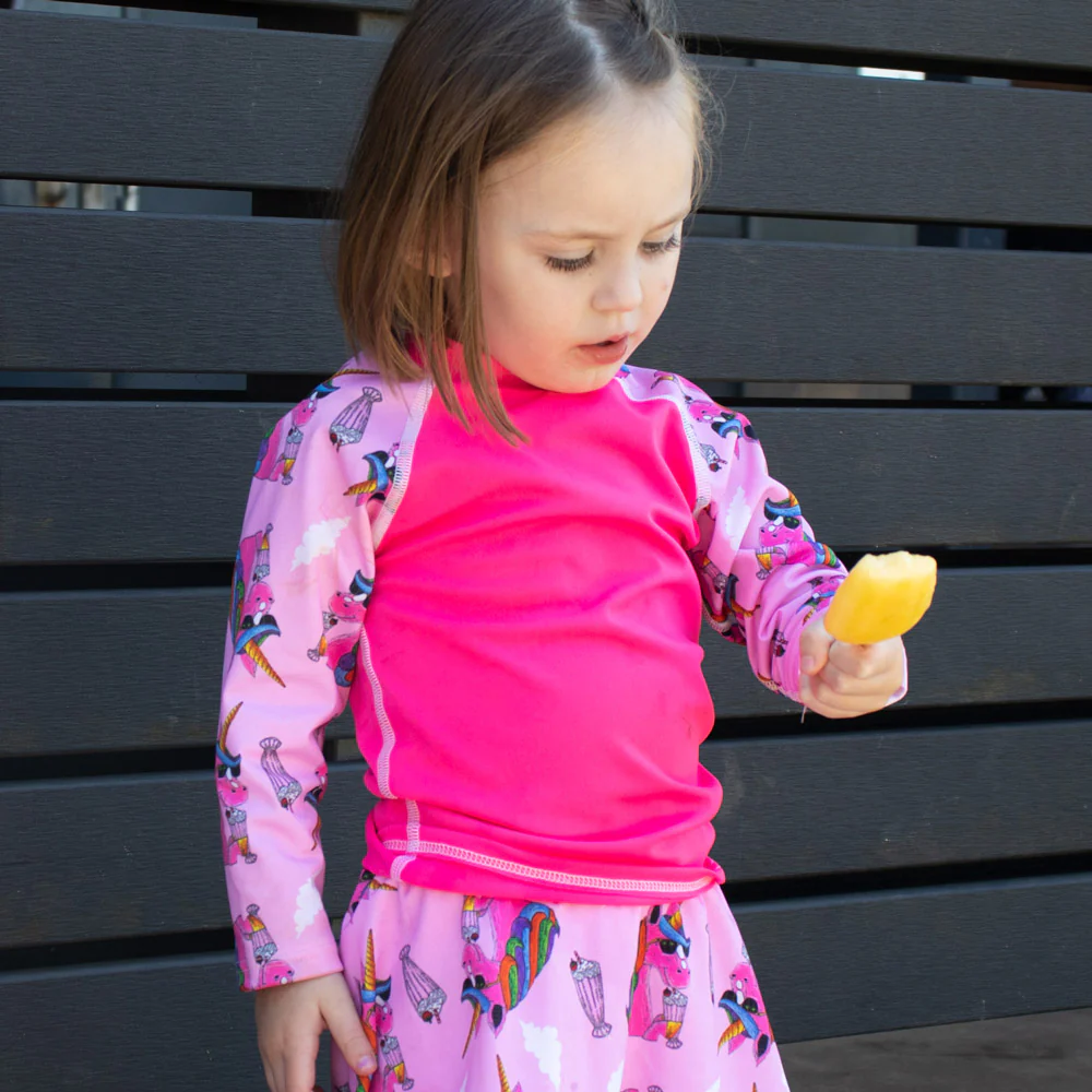 Night n Day x MULGA Kid's Long Sleeve Rash Top - Image 3