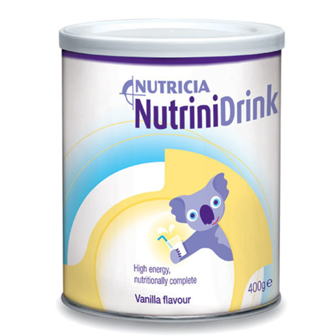 NutriniDrink Vanilla Powder 400g | Carton of 12 - Image 2