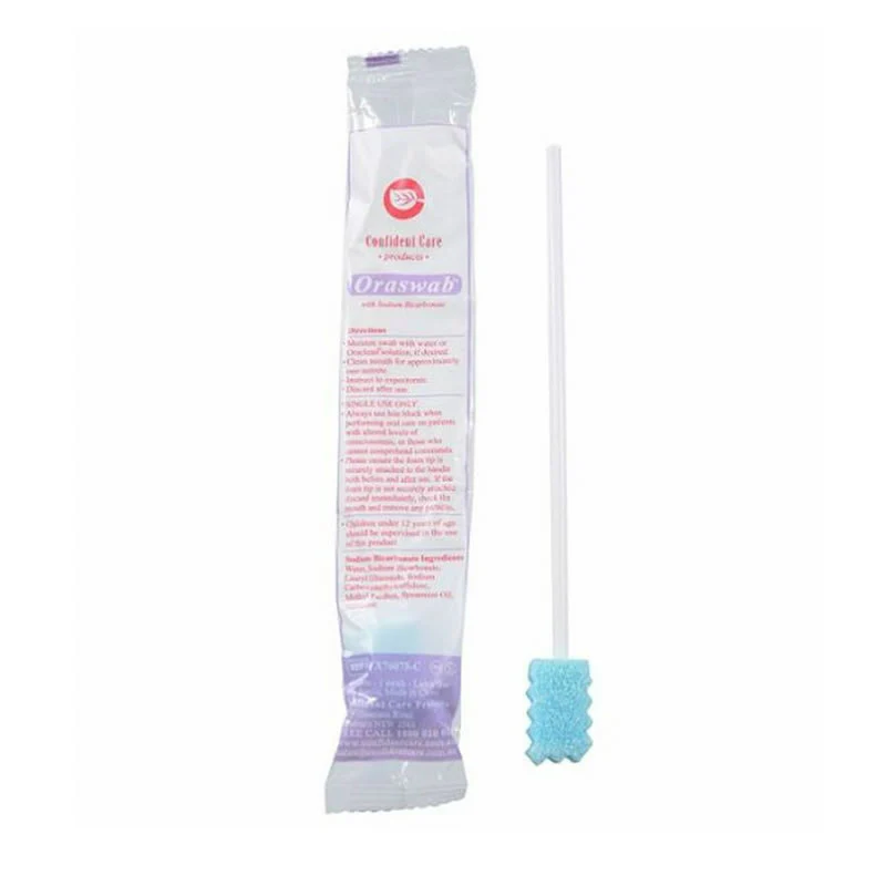 Confident Care Untreated Oral Swab With Sodium Bicarbonate | Pack of 100 - Image 2