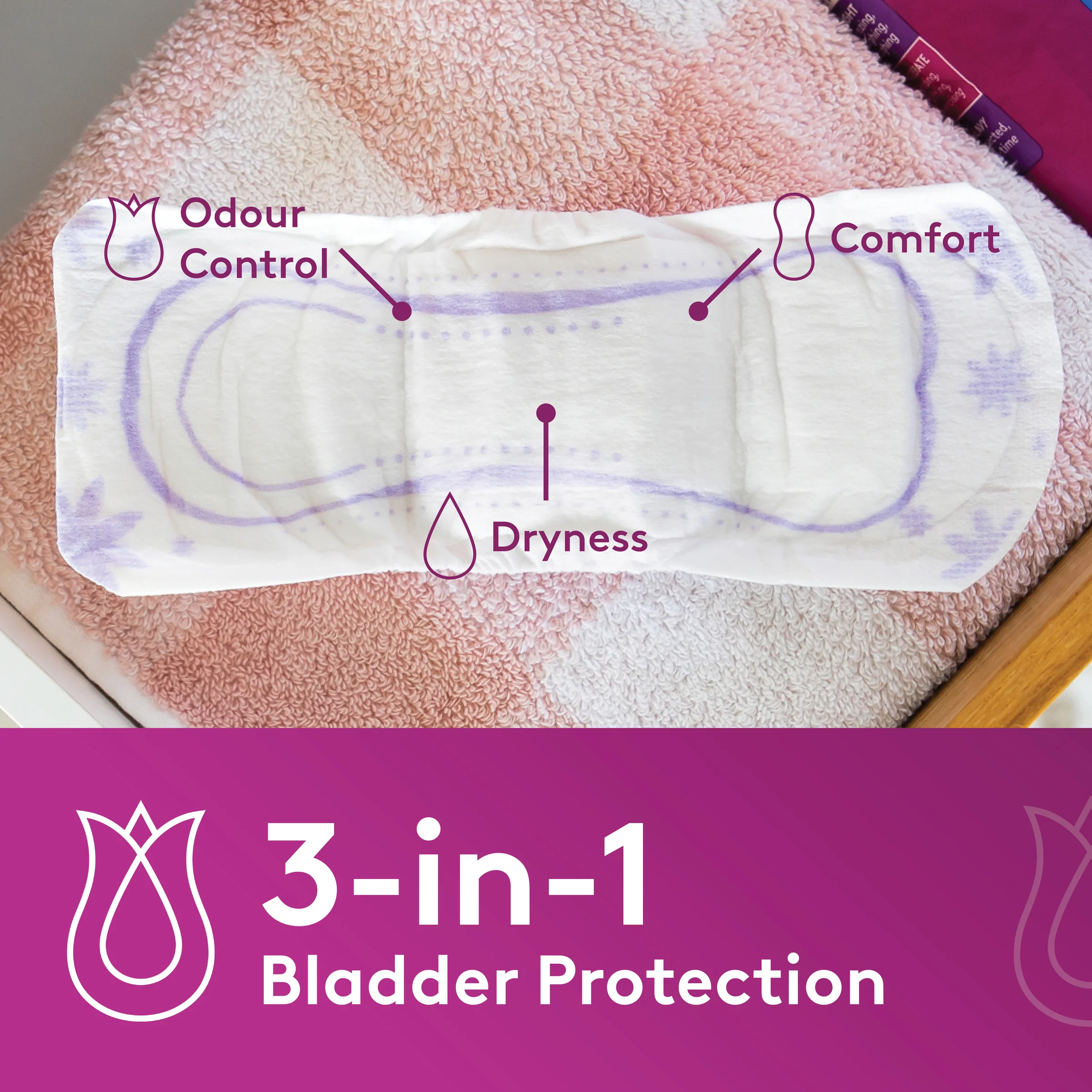 Poise Pads Extra Plus | 10 per packet - Image 7