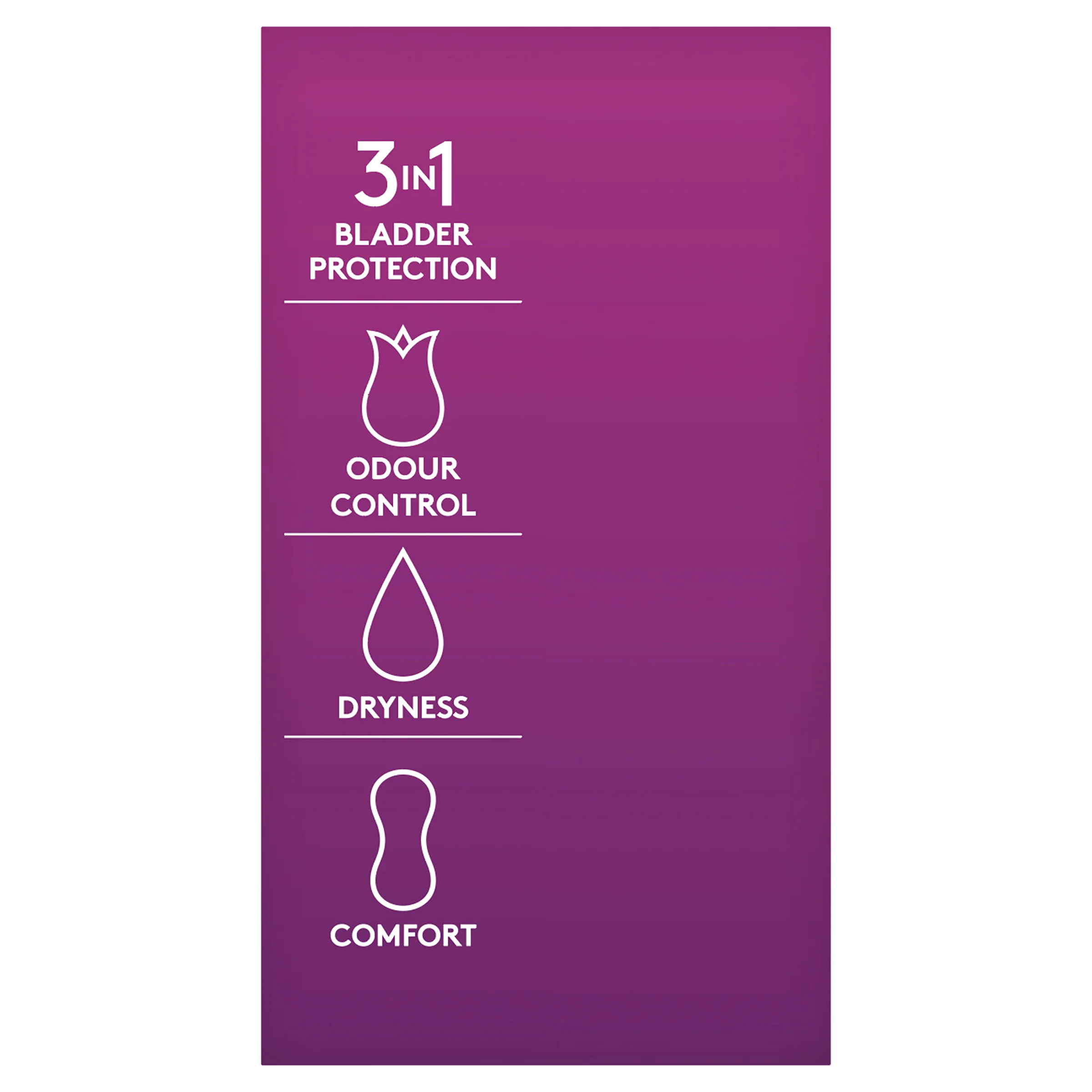 Poise Thin and Discreet Pad Regular | 16 per packet - Image 4