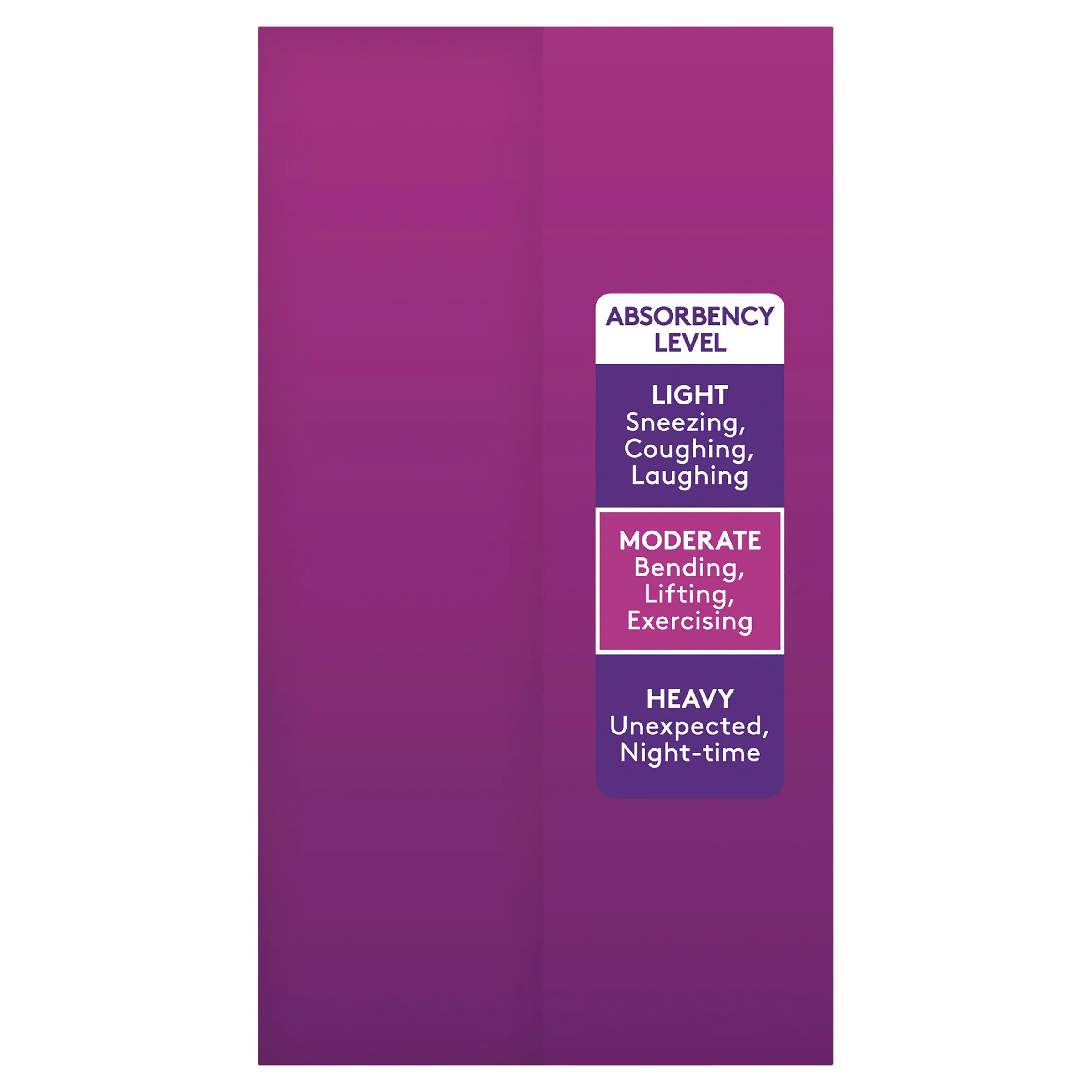 Poise Thin and Discreet Pad Regular | 16 per packet - Image 5