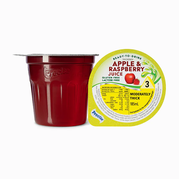 Precise Ready-To-Drink Moderately Thick/Level 3 Juice 185mL Cups | Carton of 12 - Image 2