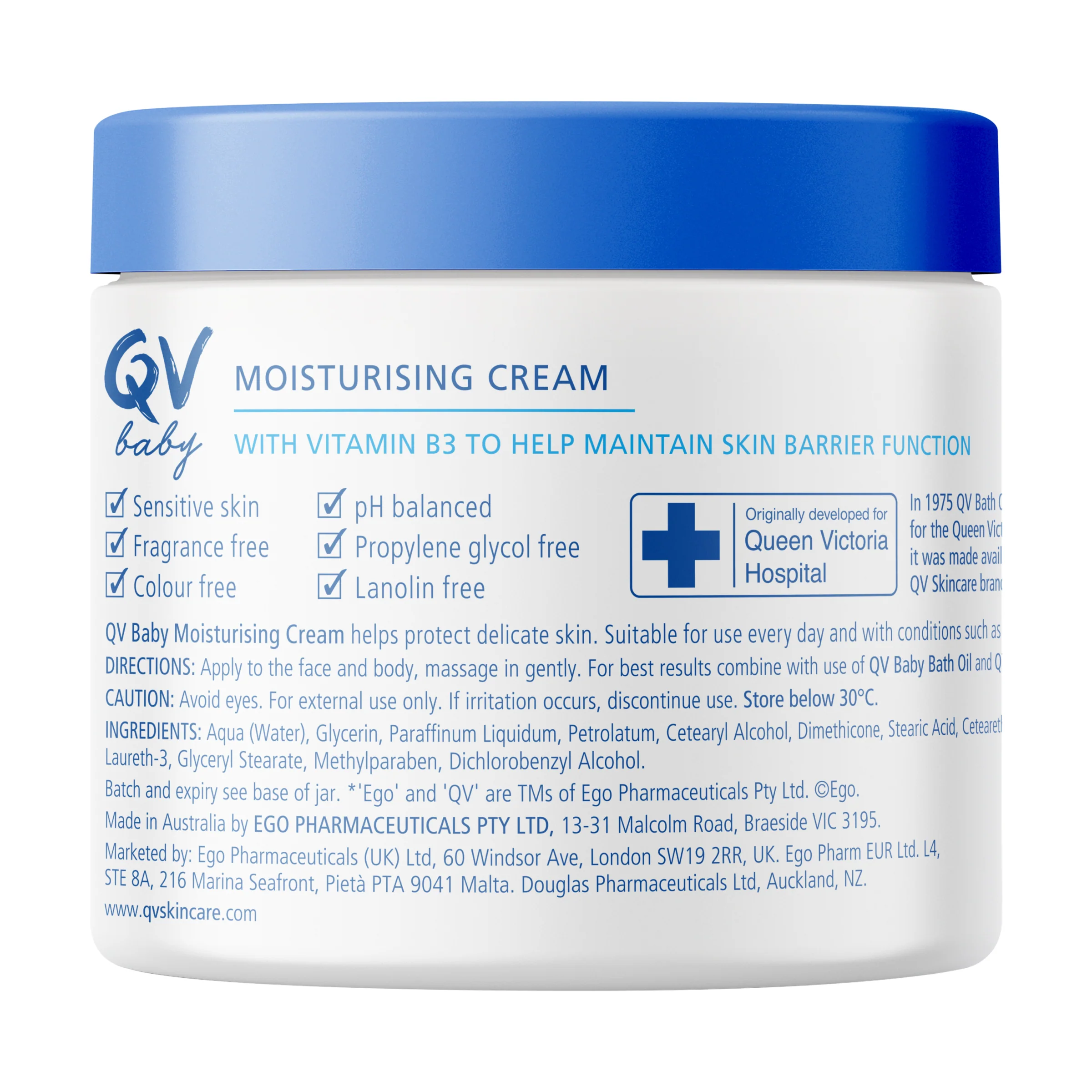 QV Baby Moisturising Cream - Image 2