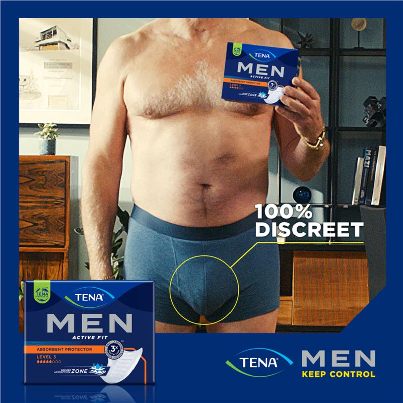TENA Men Pads | Packet - Image 6